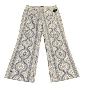 The Limited Cassidy Fit Paisley Dress Pants Women’s Size 2 NWT